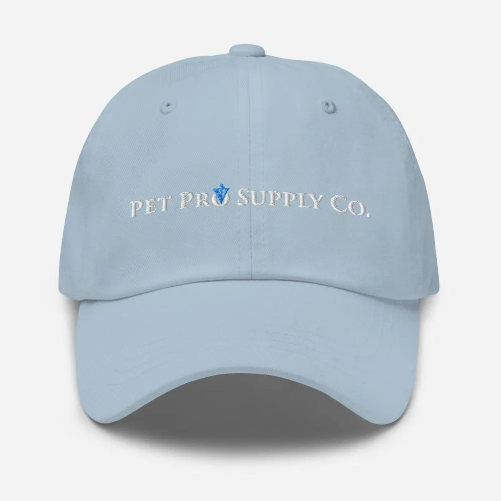 Pet Pro Supply Co. Baseball Cap - White Logo