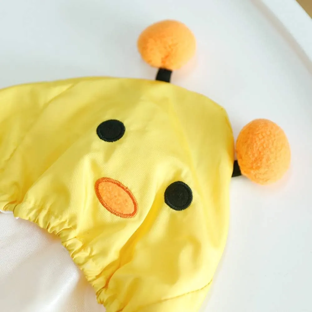 Pet Raincoat, Dog Waterproof Hoodies Rain Jacket Bee Lightweight Rain Coat for Corgi Tidy and Small Medium Dog (S)