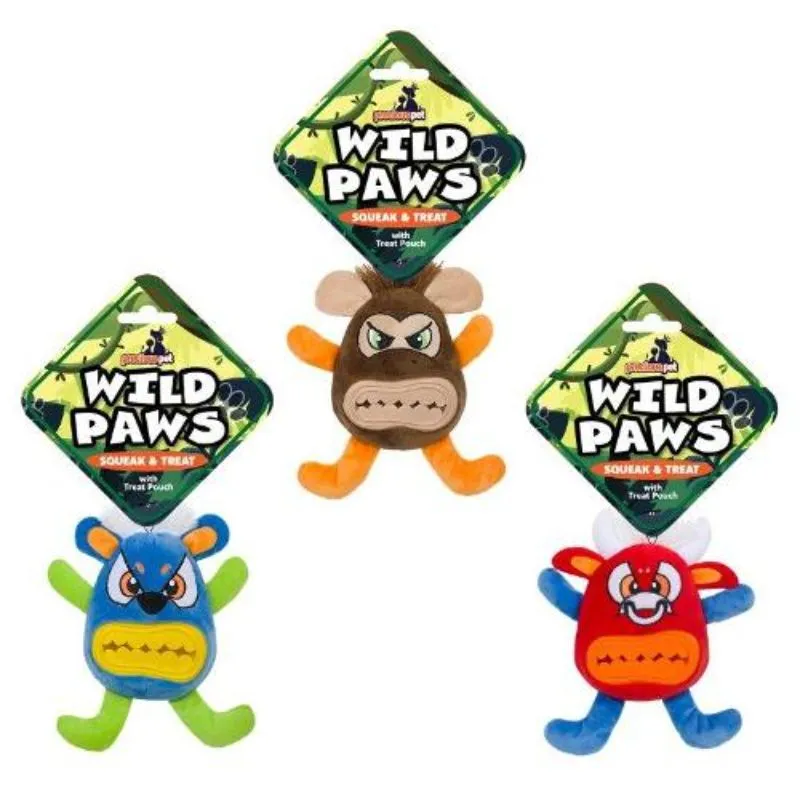 Pets Squeak Angry Mouth Toy - 32cm