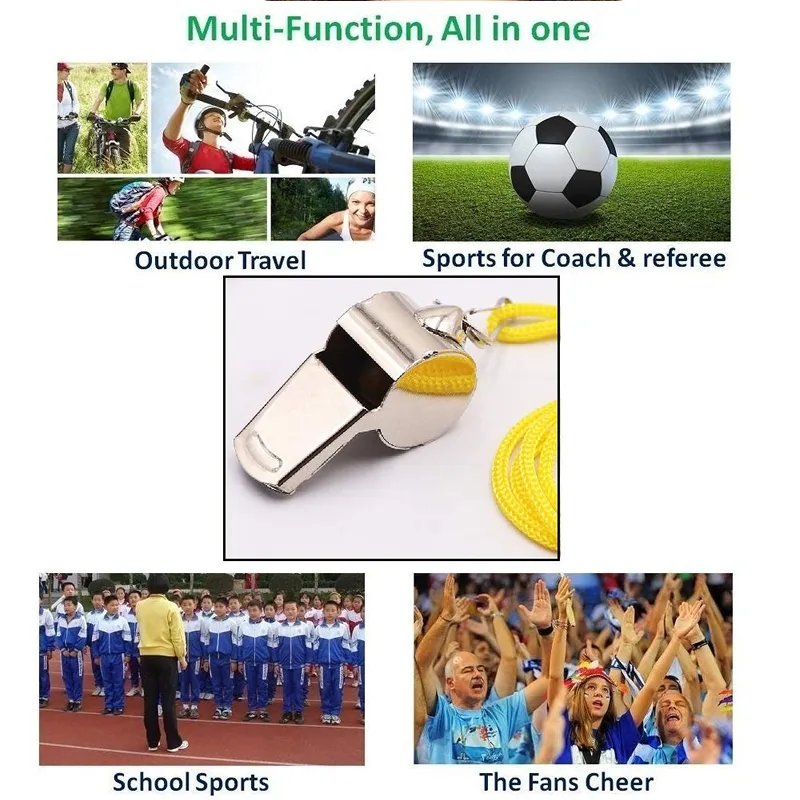 Professional Metal Referee Whistle- TD-1