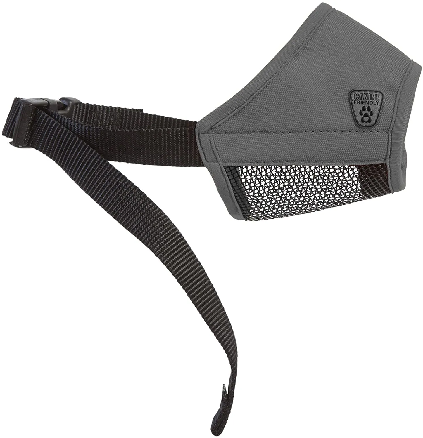 RC Pet Soft Fit Muzzle X-Small-Charcoal : X-Small