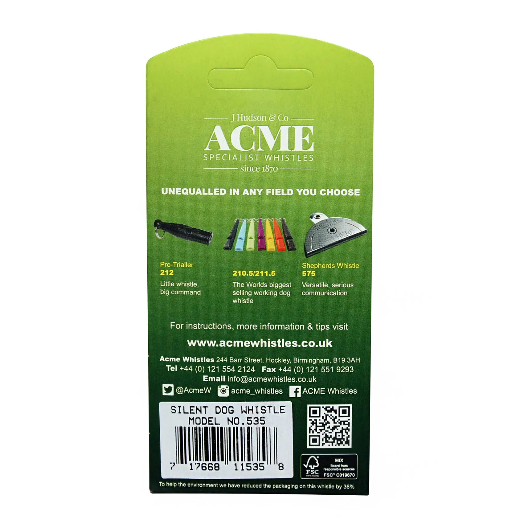 Silent Dog Whistle ACME