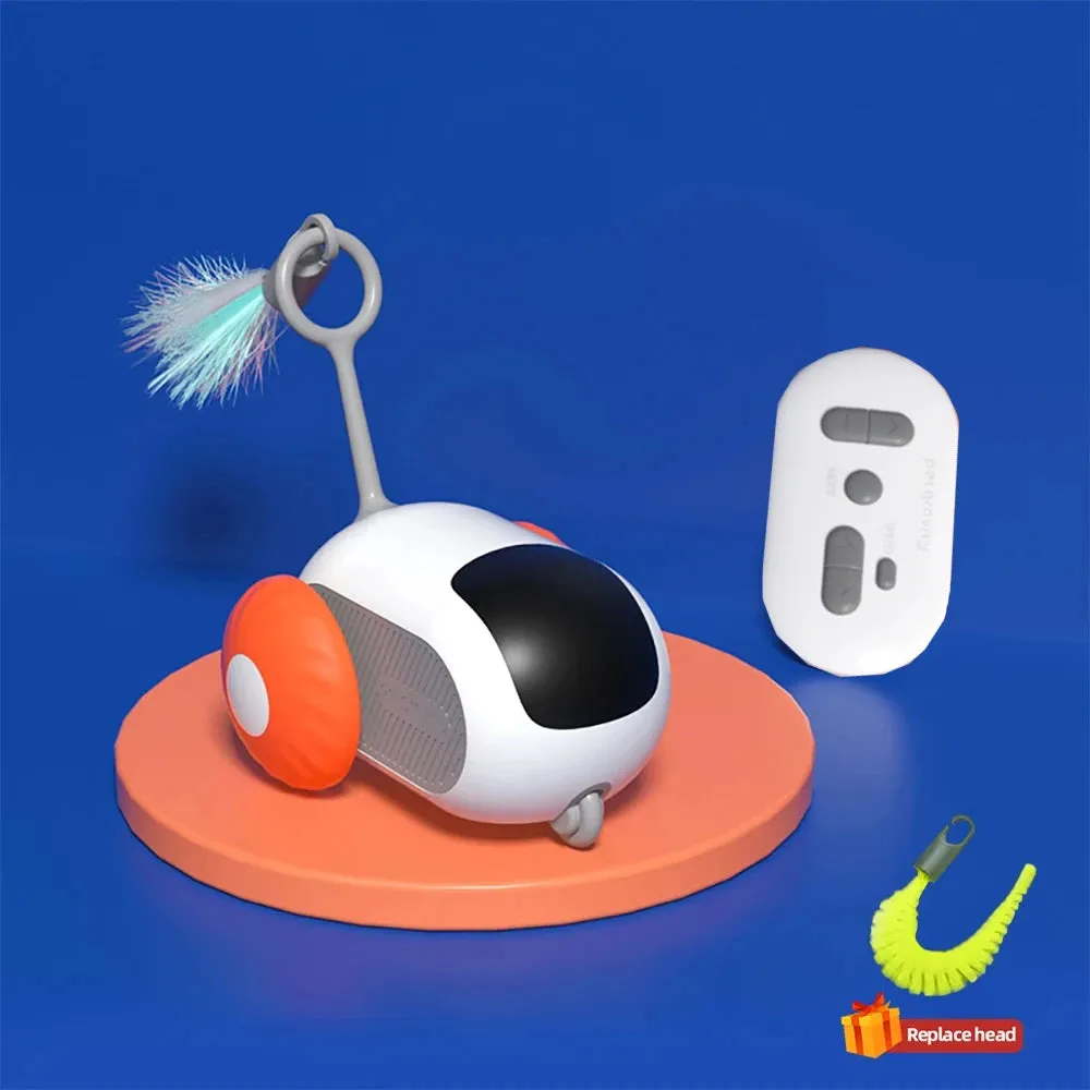 Smart Cat Toy Automatic Remote Controlled Toy Car for Cats Dogs Interactive Playing Training Pet Supplies