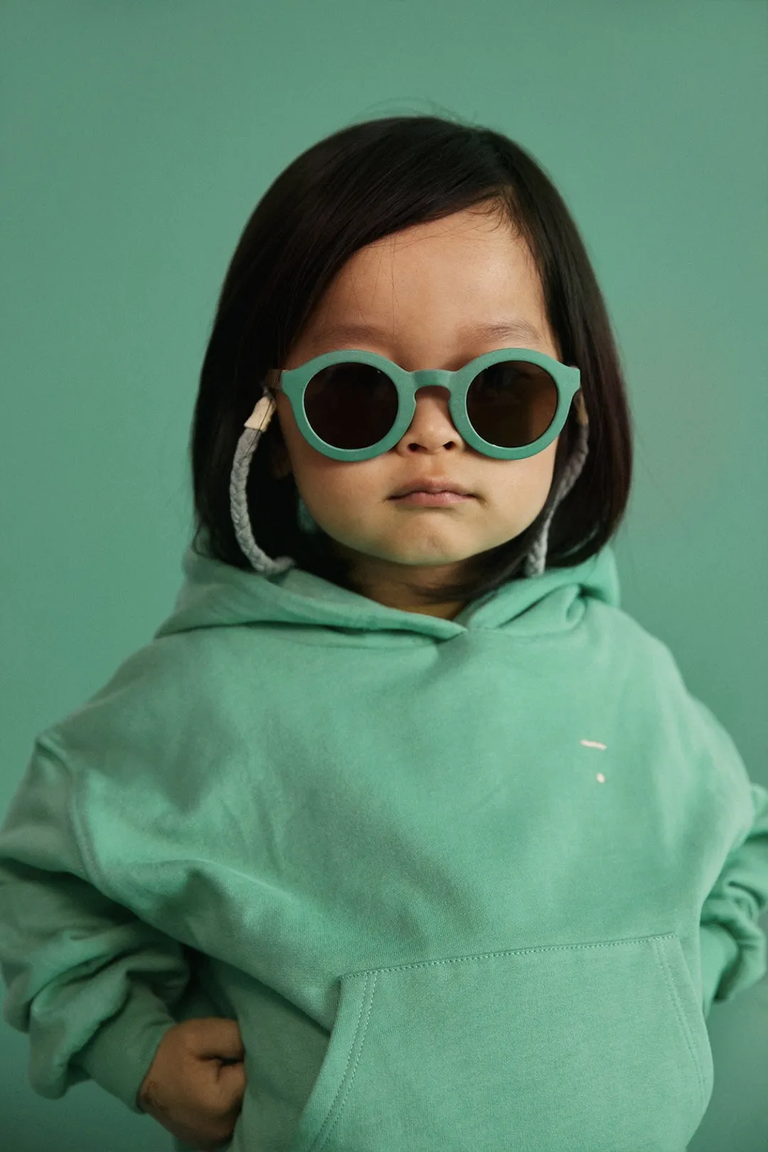 Sonnenbrille Cream 01 "Bright Green - Peanut"