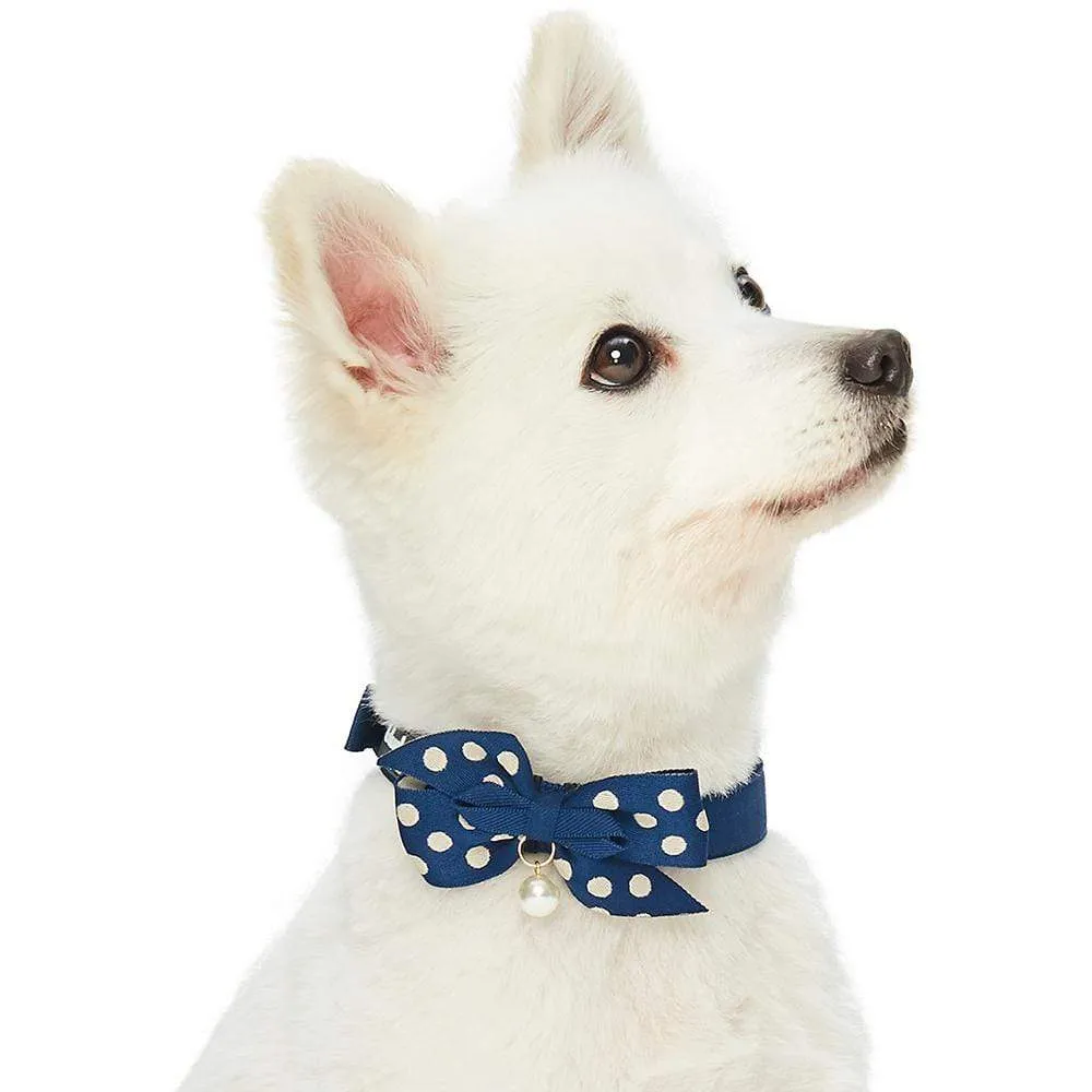 The Most Coveted Dog Collar with Bowtie & Pearl