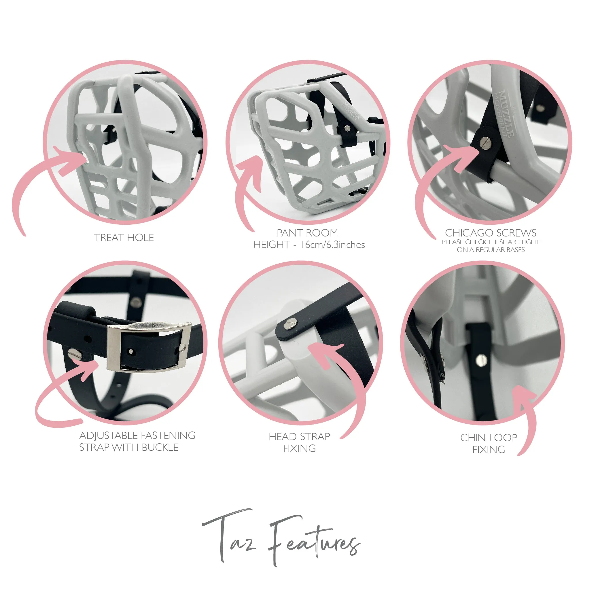 The Muzzle Movement Size Taz (Wholesale)