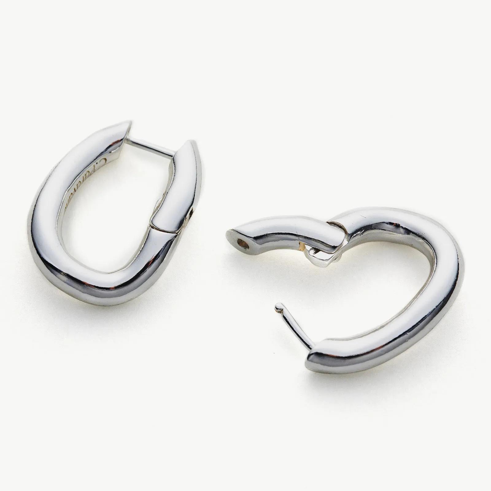 Tunnel Hoop Earrings
