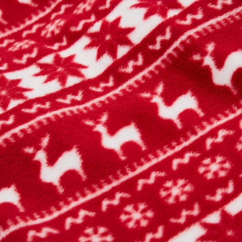 Ultra-soft Fleece Christmas Dog Sweater