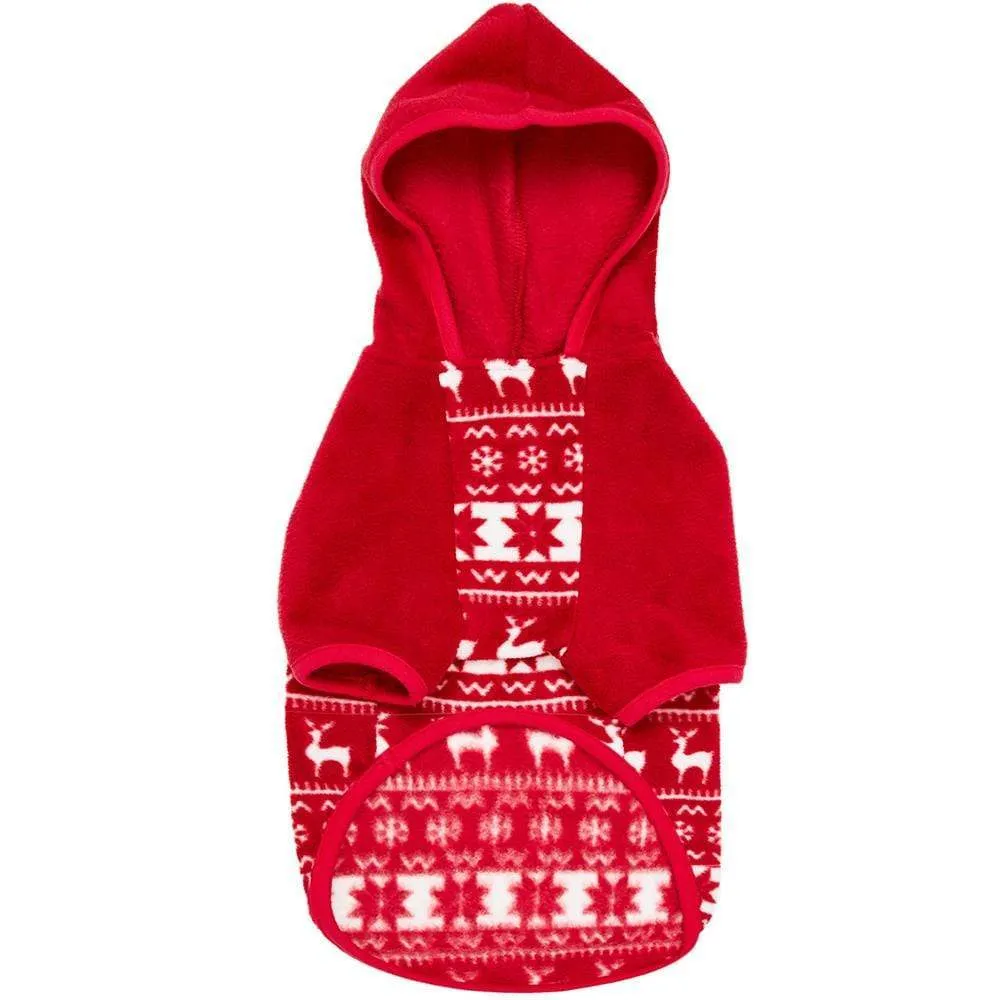 Ultra-soft Fleece Christmas Dog Sweater