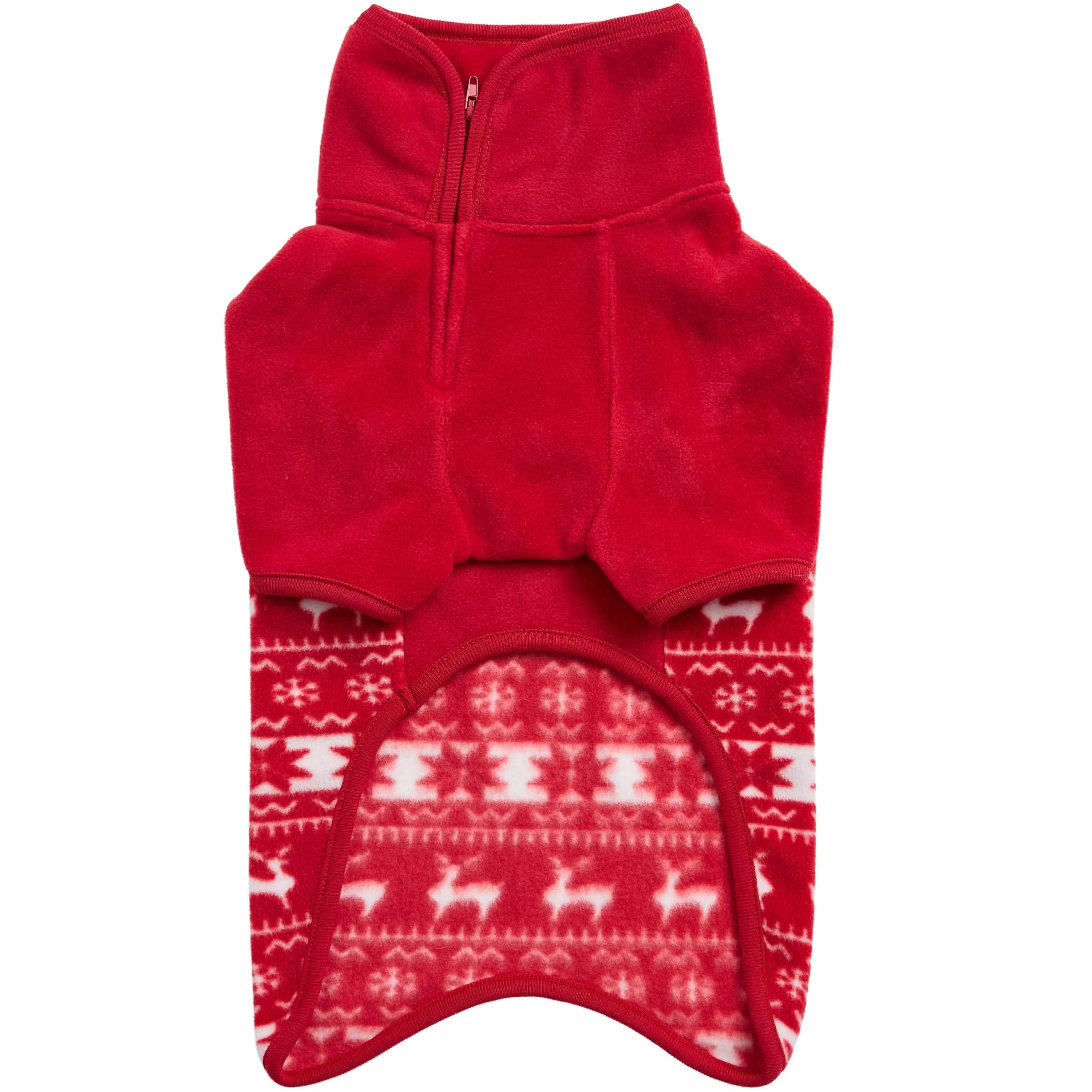 Ultra-soft Fleece Christmas Dog Sweater
