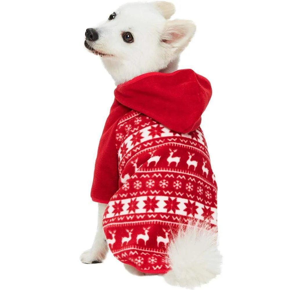 Ultra-soft Fleece Christmas Dog Sweater