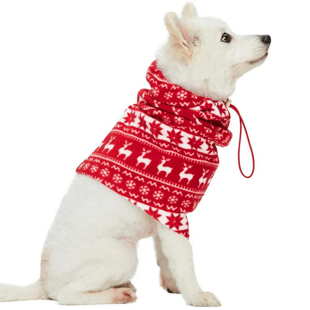 Ultra-soft Fleece Christmas Dog Sweater