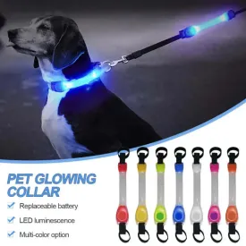 Waterproof LED Safety Collar: Anti-Lost Glowing Light Strip for Dogs"